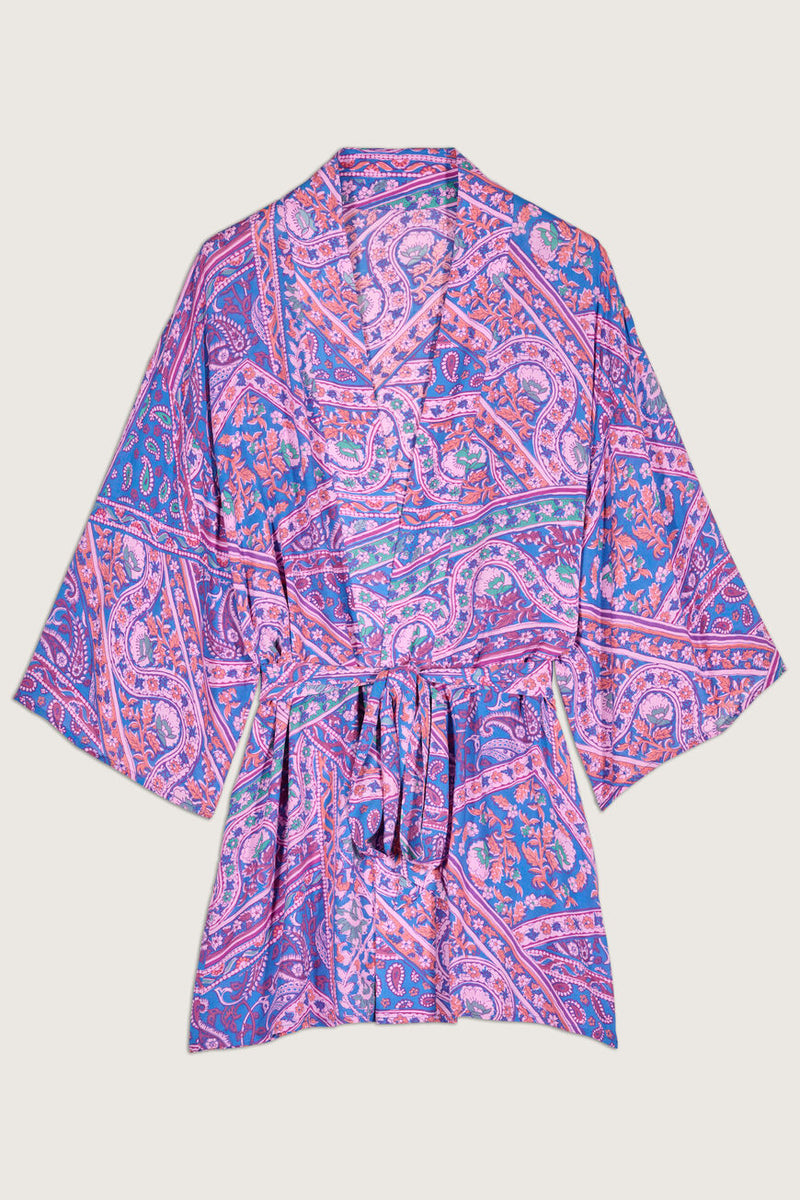 Kimono False bleu