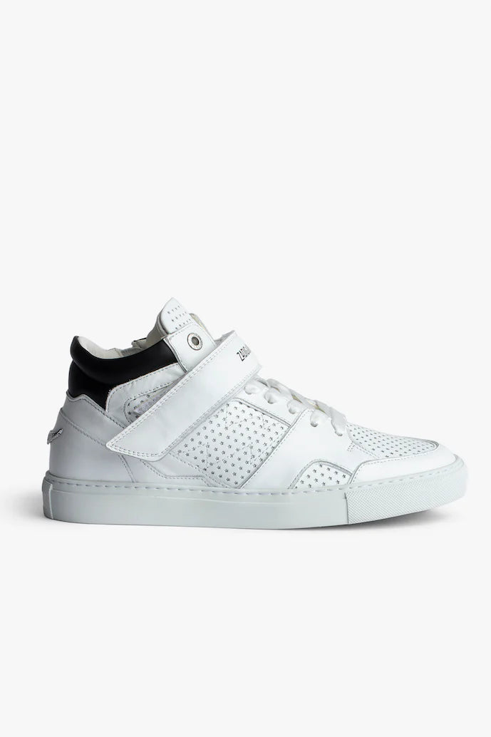 Sneakers Mid Flash Smooth Calfskin Perf – iDoll Laval