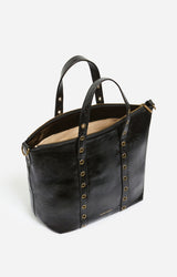 Sac Zippy Noir en Cuir