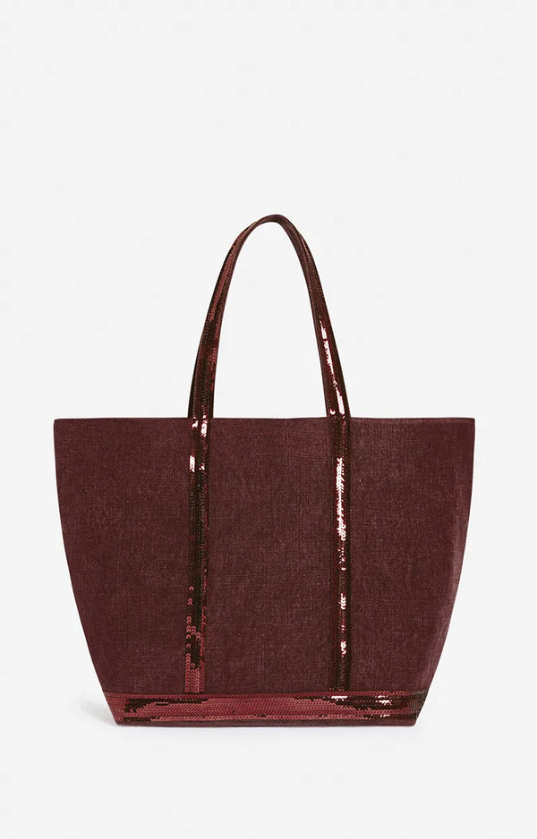 Cabas L Prune en Lin