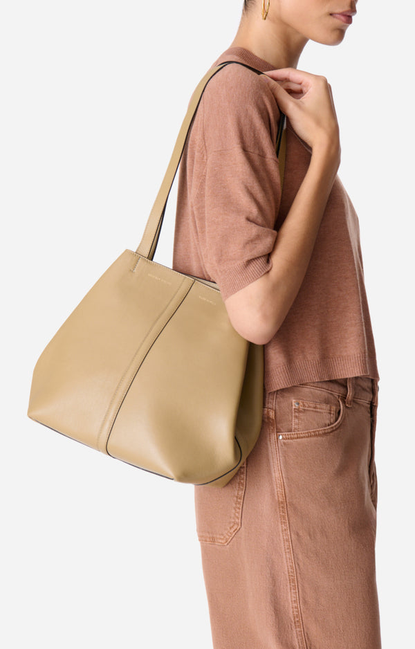 Petit Cabas Daily en cuir
