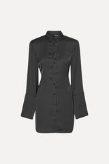 Robe Satin Tie Shirt