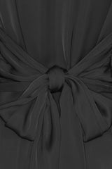 Robe Satin Tie Shirt