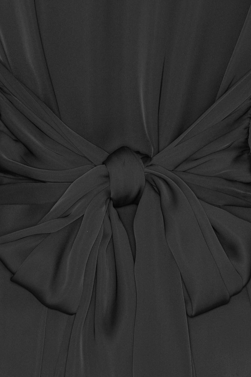 Robe Satin Tie Shirt