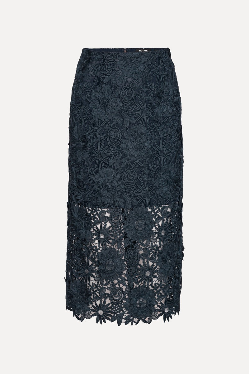 Jupe 3D Lace Pencil