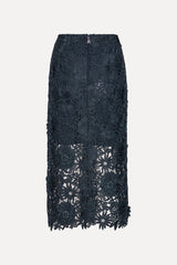Jupe 3D Lace Pencil