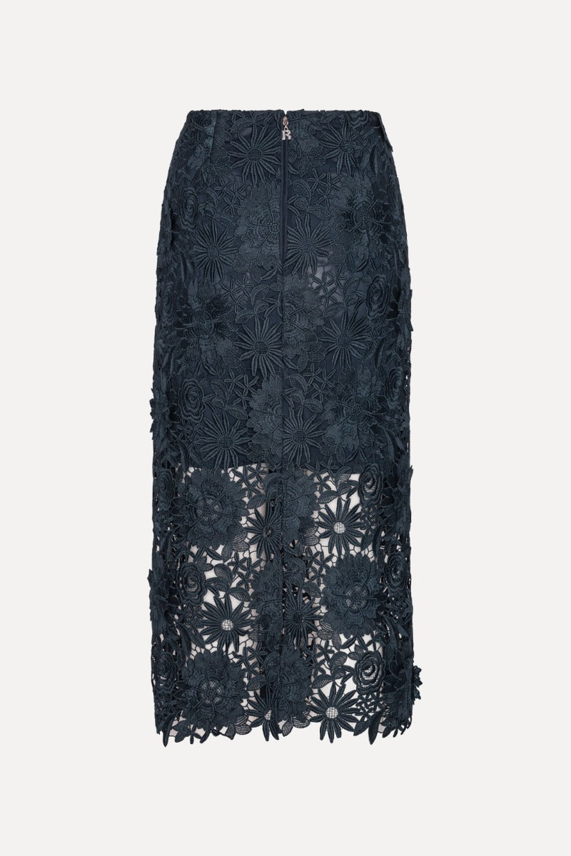 Jupe 3D Lace Pencil