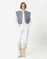 Veste en coton Aziela