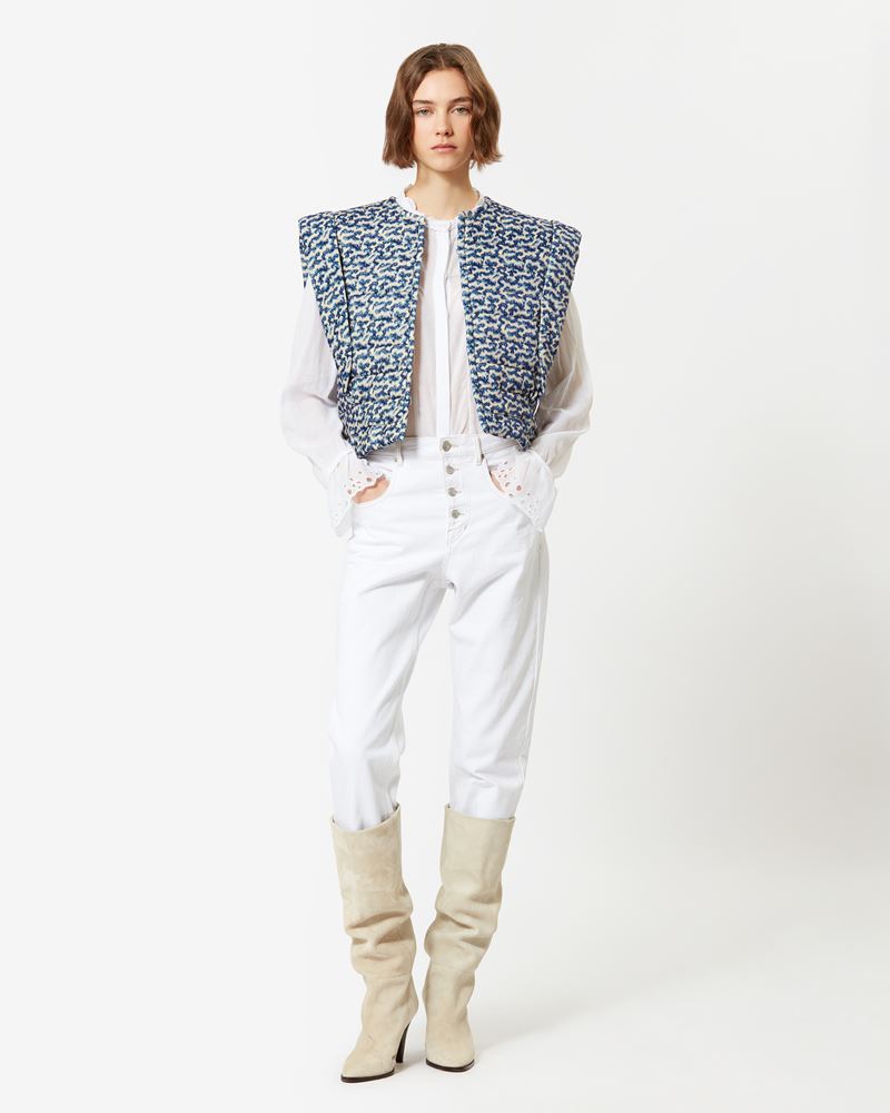 Veste en coton Aziela