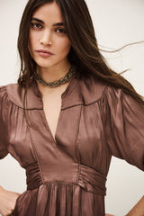Robe Celia Vieux Rose