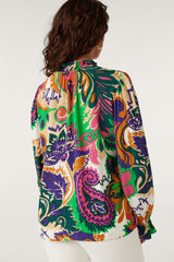 Chemise Natsy Vert