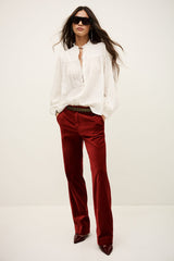 Pantalon Babilon rouge