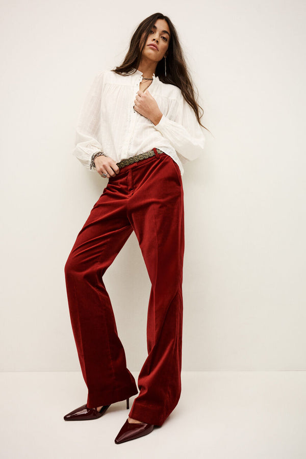 Pantalon Babilon rouge