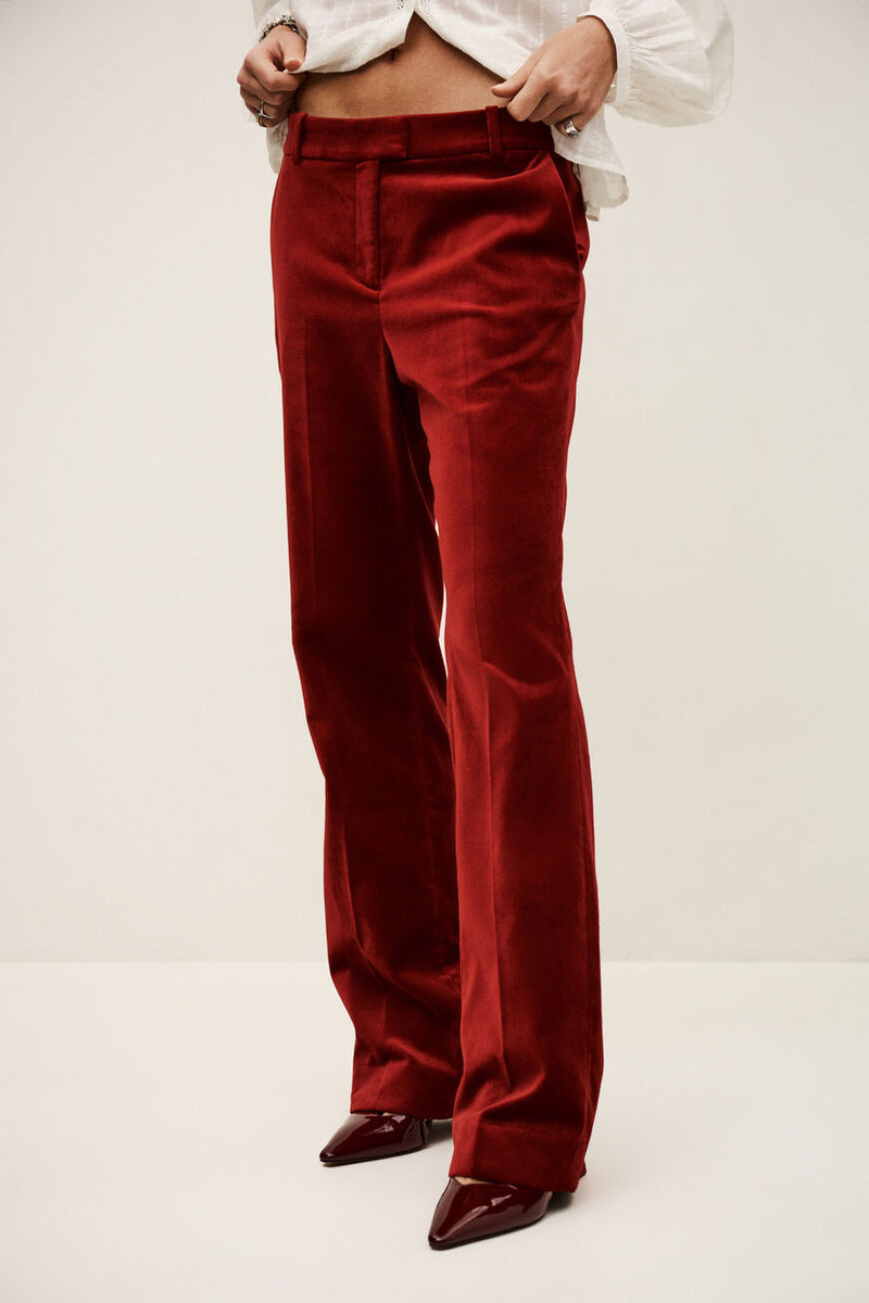 Pantalon Babilon rouge