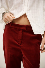 Pantalon Babilon rouge