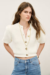 Cardigan Garance écru