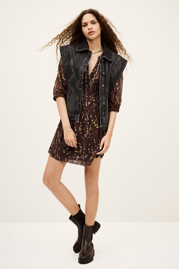 Robe Kanissa Chocolat