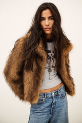 Manteau Lendy Marron