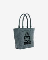 Sac Yenky Grey coton délavé logo