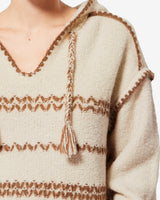 Pull Romera écru-bronze