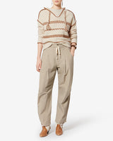 Pull Romera écru-bronze