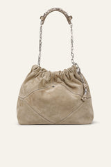 Sac Suede June Greige