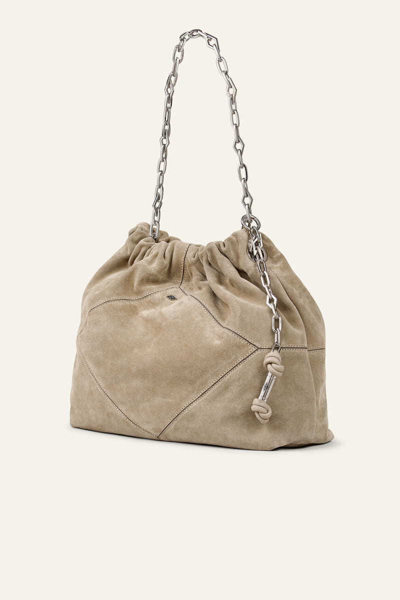 Sac Suede June Greige