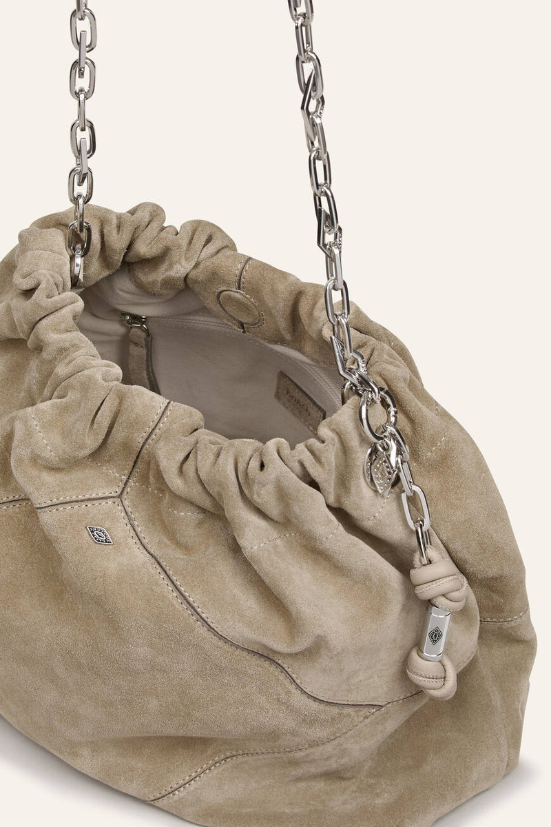 Sac Suede June Greige