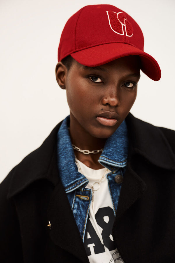 Casquette Hugo Rouge