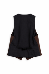 Gilet Cala Dark Brown