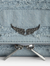 Pochette rock nano denim