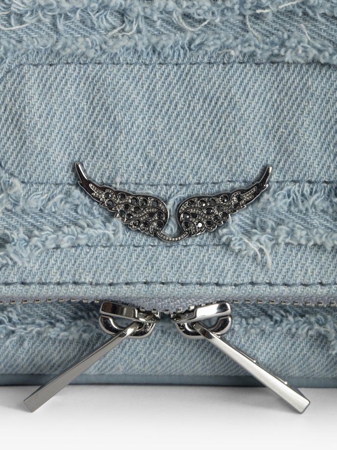 Pochette rock nano denim