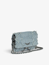 Pochette rock nano denim