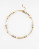 Collier Nefertti or argent