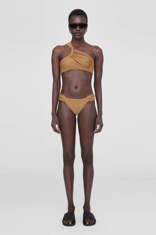 Haut de Bikini Roux Camel