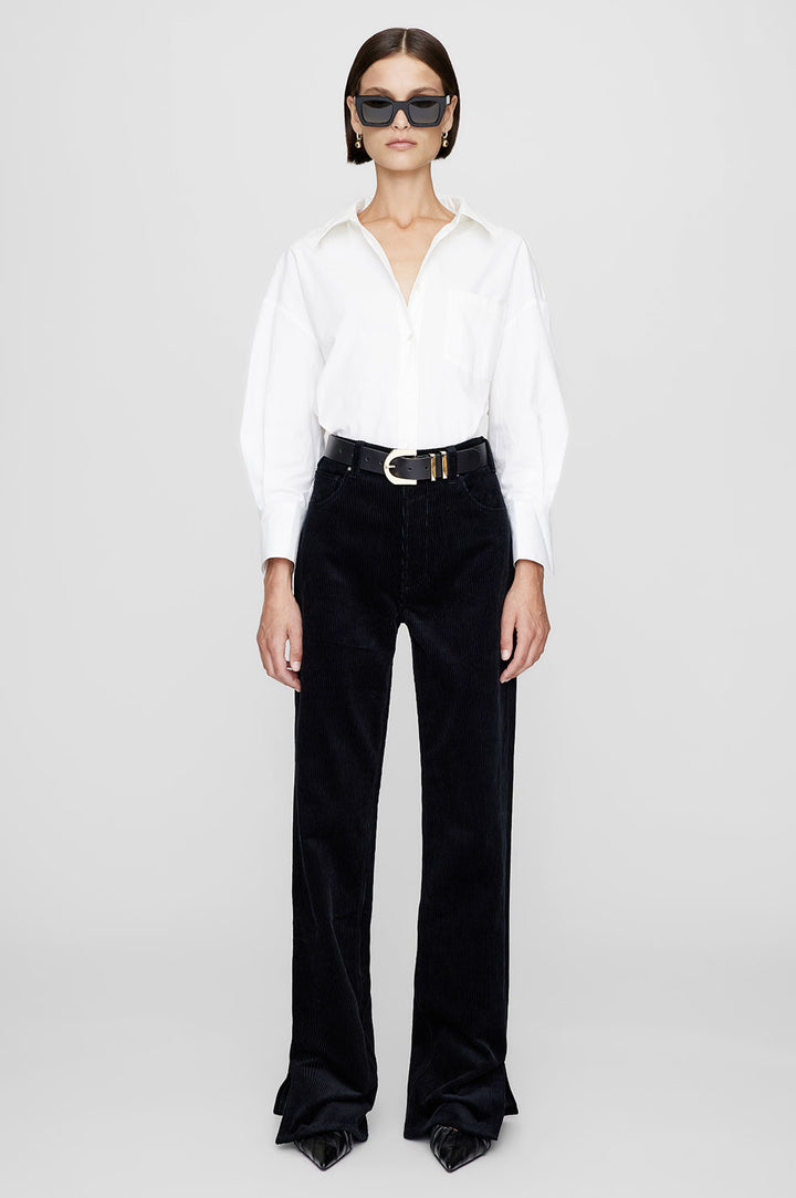 Pantalon Roy Velours noir