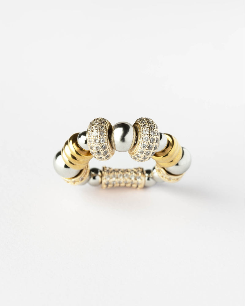 Bague Nefertiti Double Doré