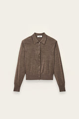 Cardigan Boston Chamois Chiné