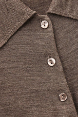 Cardigan Boston Chamois Chiné