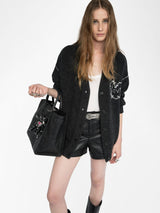 Cardigan Arpa en Laine