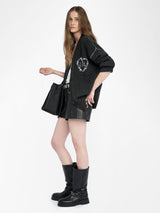 Cardigan Arpa en Laine