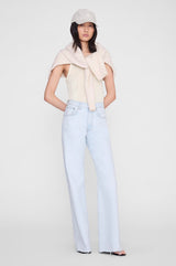 Casquette Jeremy Washed White Leopard