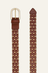 Ceinture Beck Marron