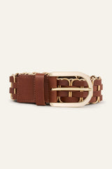 Ceinture Beck Marron
