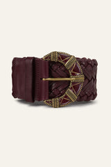 Ceinture Byron Bordeaux