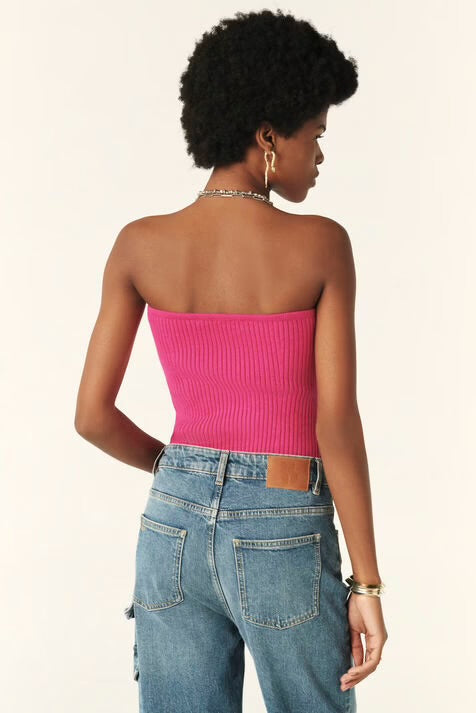 Top Bustier Drixy Fushia