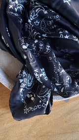 Foulard Blondie 85 Bandana Noir