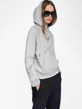 Sweatshirt Georgy Strass Gris