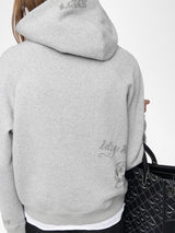 Sweatshirt Georgy Strass Gris