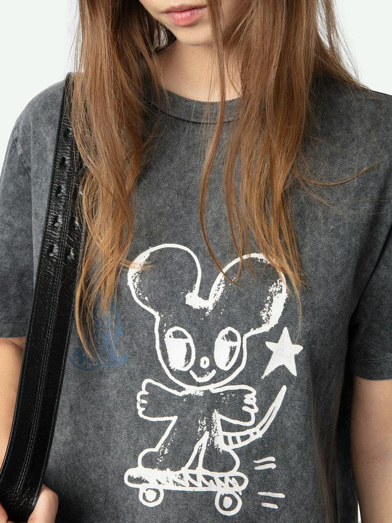 T-shirt Edwin Happy Mouse